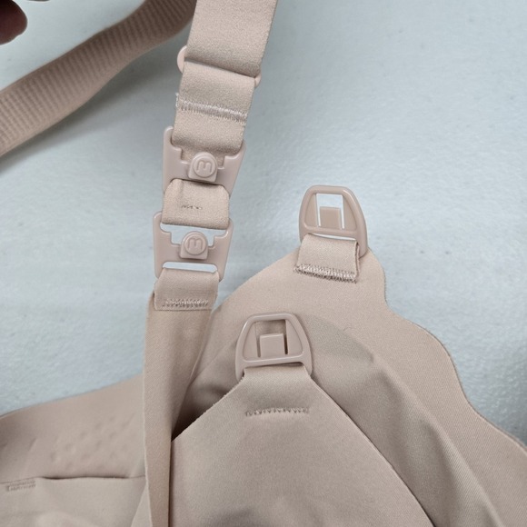 Momcozy Women Bra XL Pink T Shirt Wireless Nursing Adjustable Strap - Picture 9 of 11